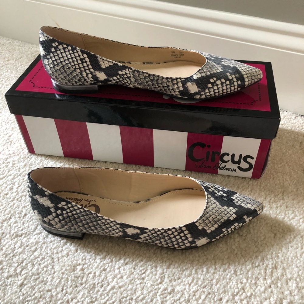 Circus by Sam Edelman Snake Skin Shoes Size 6 - Picture 2 of 3